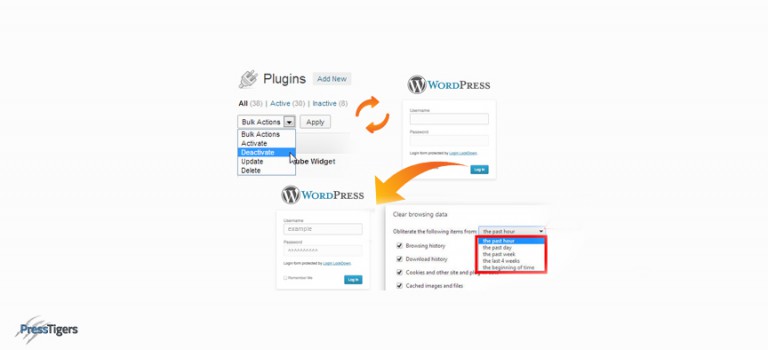 WordPress Login Page Refresh & Redirect Error