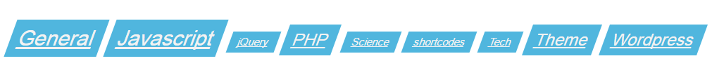 Displaying Tag Cloud via Shortcode in WordPress-2