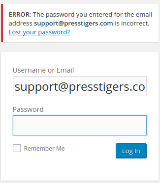Changing WordPress Login Error Messages to Remove Hints-3