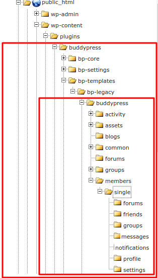 creating-buddypress-supported-theme-and-modifying-templates-4